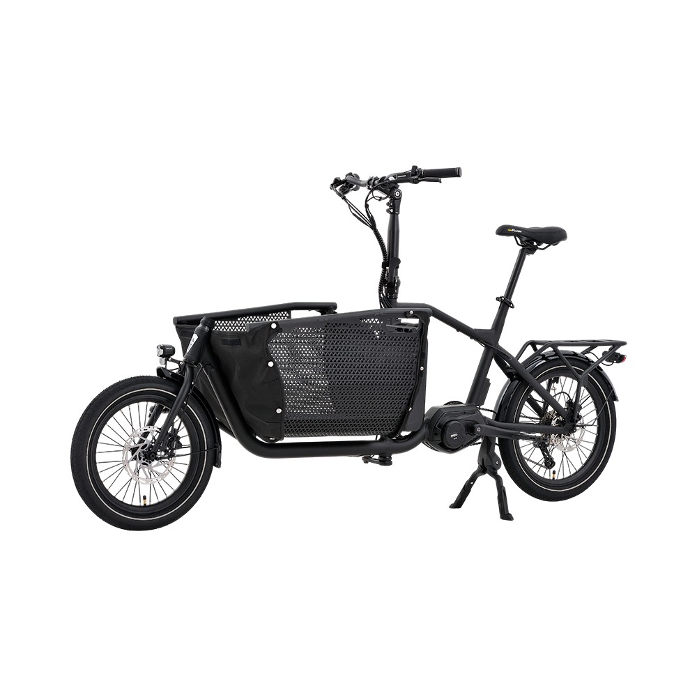 Atmose Model P ESP3 Elektrisches Familien-Cargofahrrad für den Transport von Kindern und Haustieren