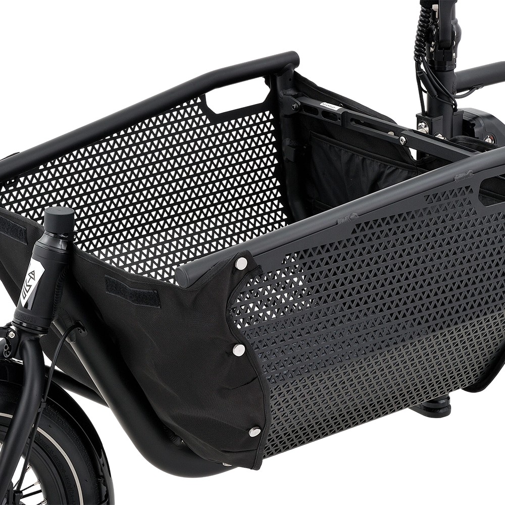 Atmose Model P ESP3 Elektrisches Familien-Cargofahrrad für den Transport von Kindern und Haustieren