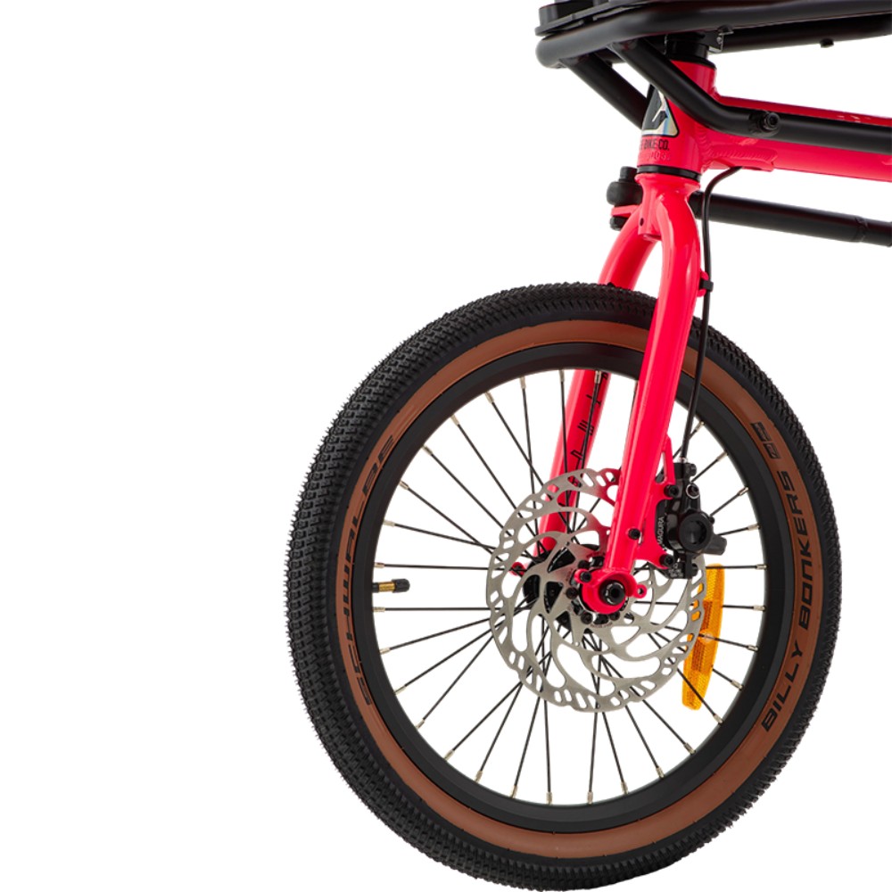 Atmose Modell V V1 Manuelles Abenteuer-Cargofahrrad mit übergroßem Frontgepäckträger