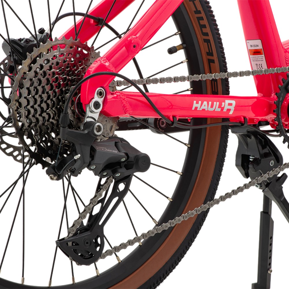 Atmose Modell V V1 Manuelles Abenteuer-Cargofahrrad mit übergroßem Frontgepäckträger