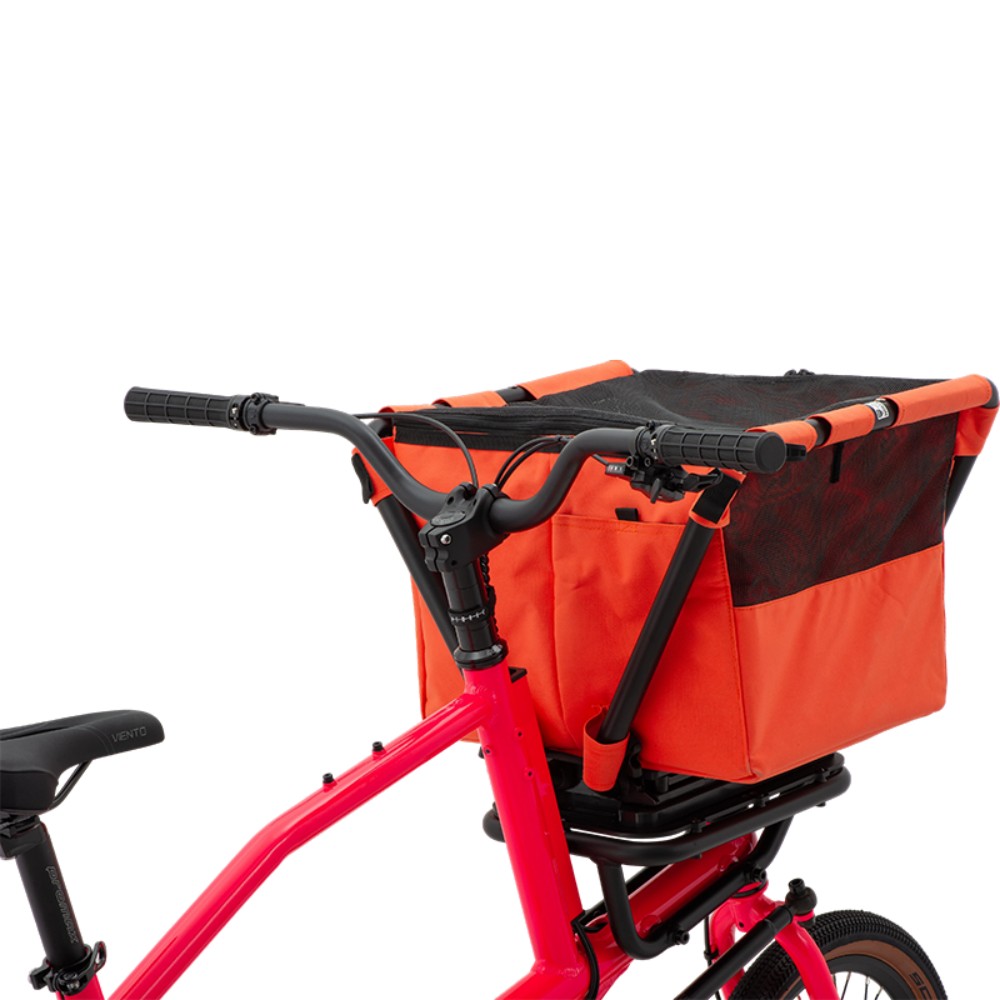 Atmose Modell V V1 Manuelles Abenteuer-Cargofahrrad mit übergroßem Frontgepäckträger