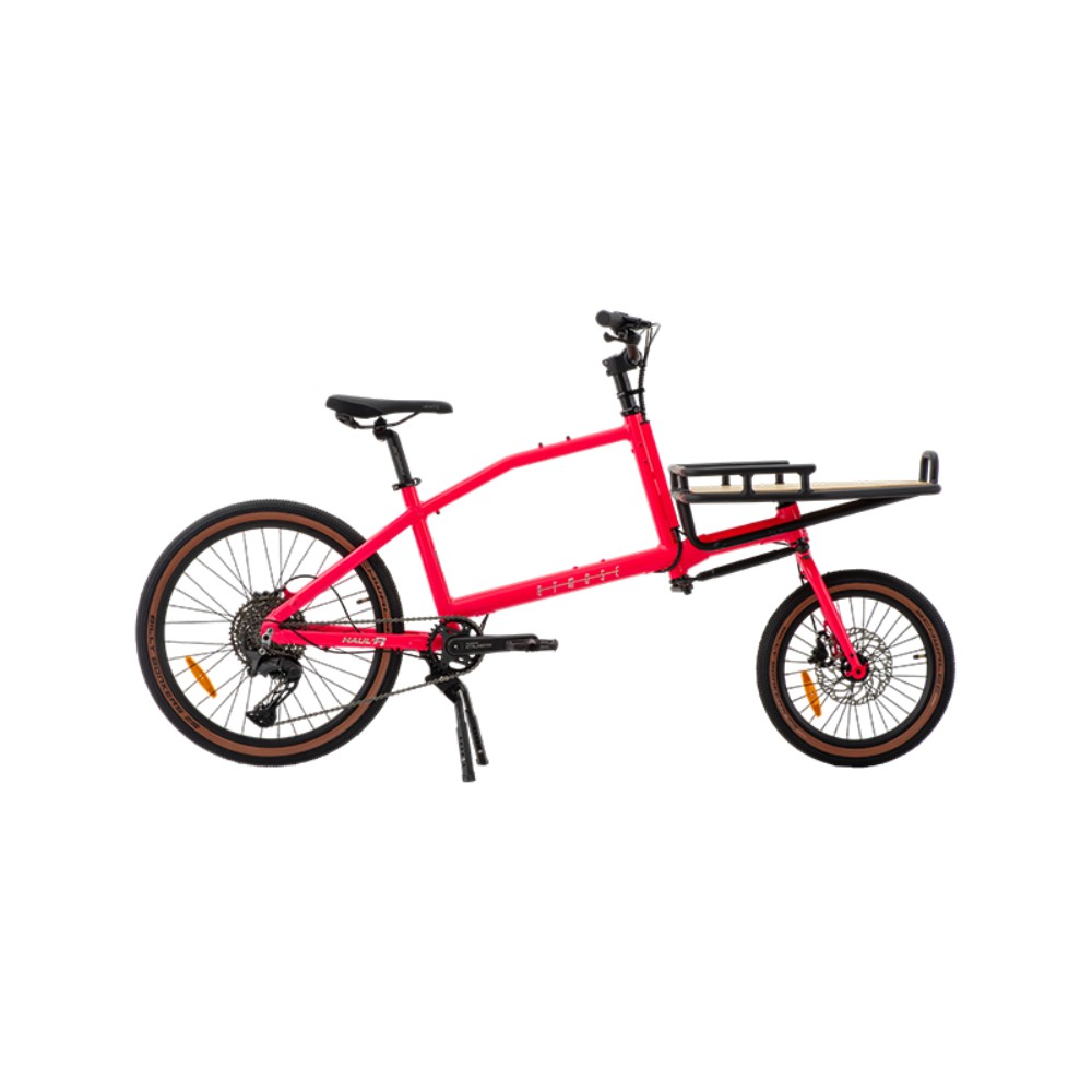 Atmose Modell V V1 Manuelles Abenteuer-Cargofahrrad mit übergroßem Frontgepäckträger