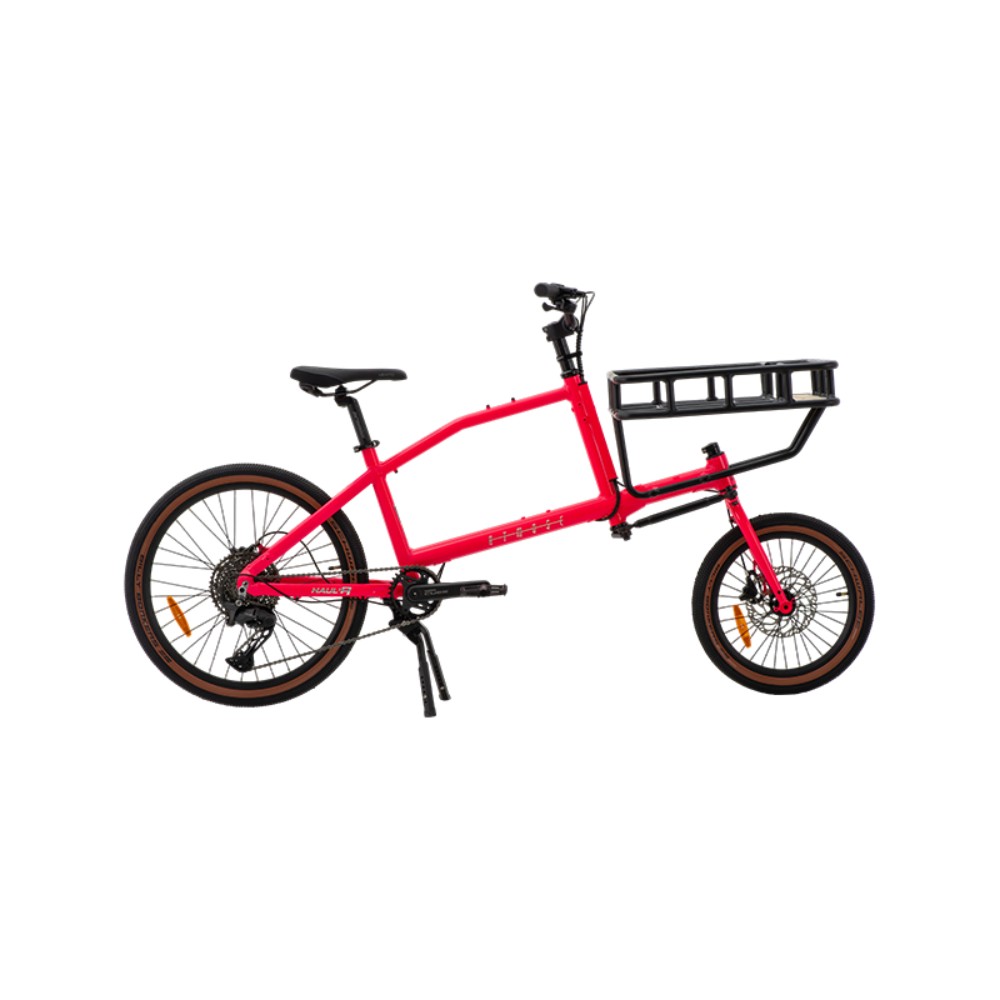 Atmose Modell V V1 Manuelles Abenteuer-Cargofahrrad mit übergroßem Frontgepäckträger