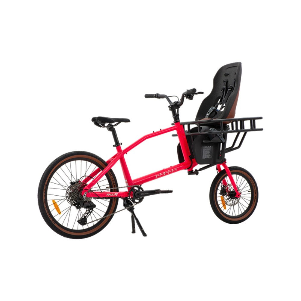Atmose Modell V V1 Manuelles Abenteuer-Cargofahrrad mit übergroßem Frontgepäckträger