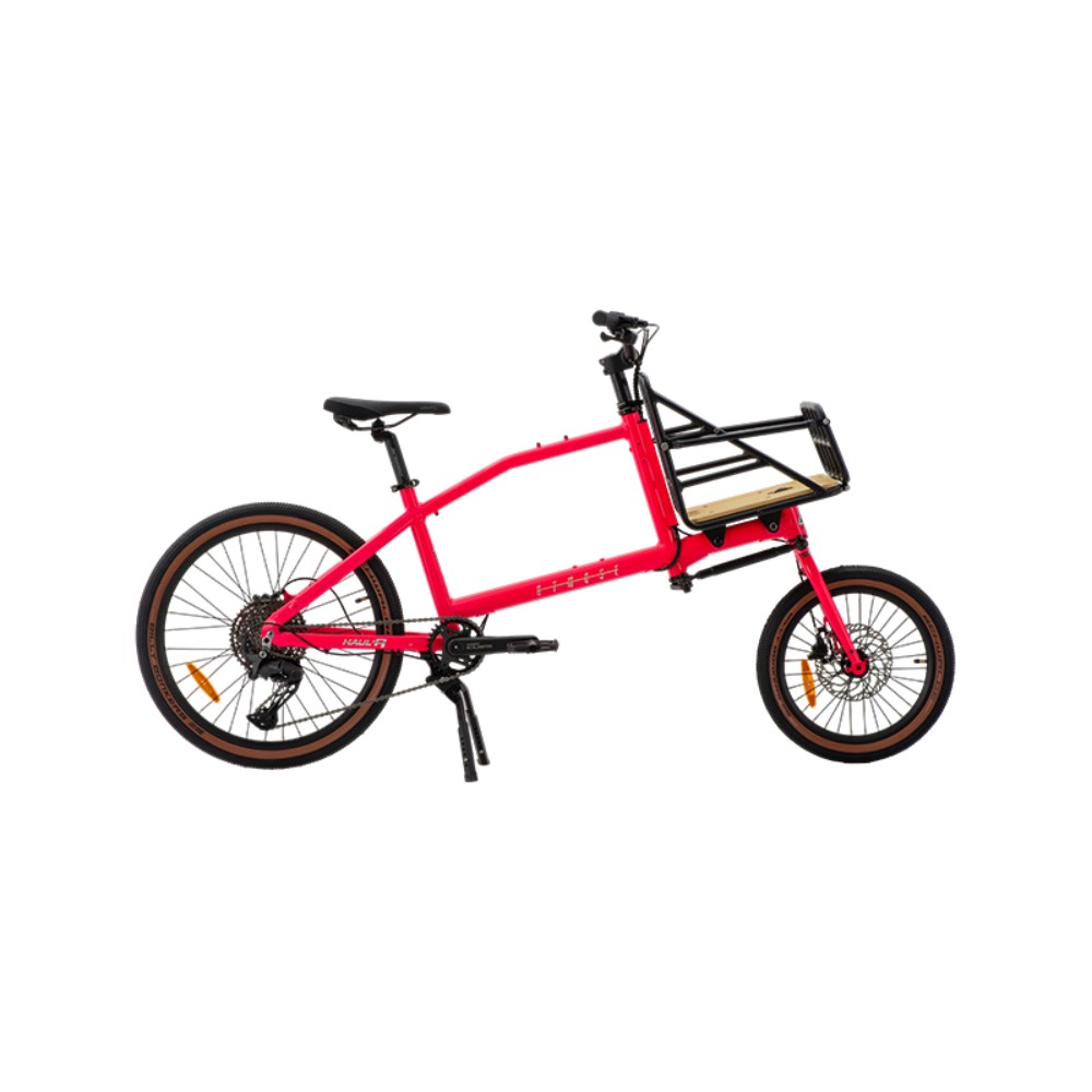 Atmose Modell V V1 Manuelles Abenteuer-Cargofahrrad mit übergroßem Frontgepäckträger